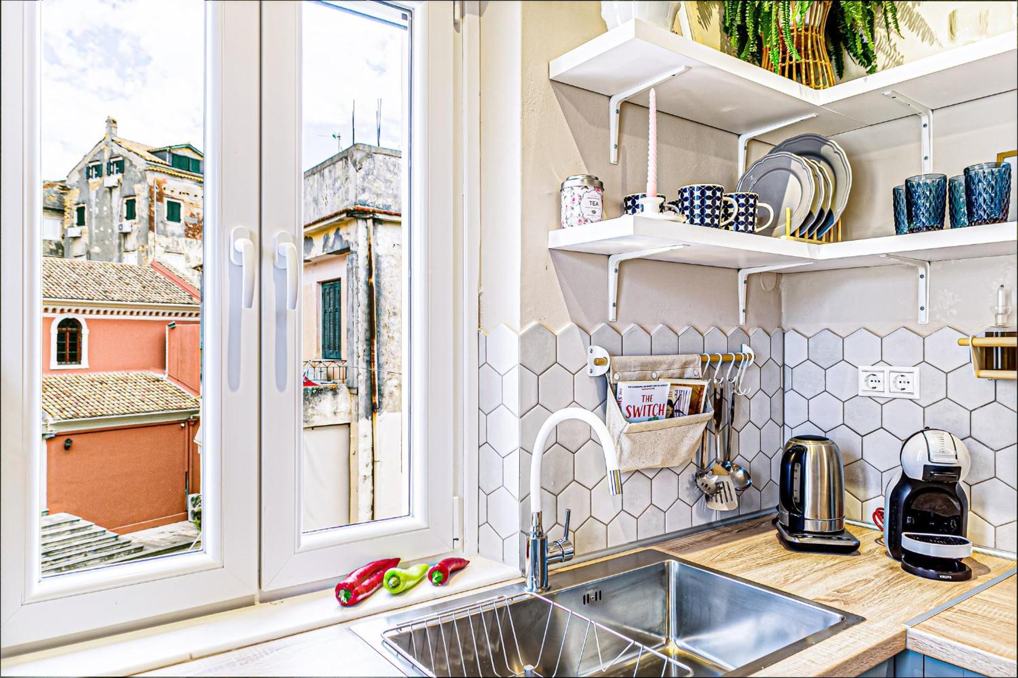 2bdr Floor Apartment-heart Of Corfu Old Town Appartement